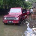 Suasana Penyerahan bantuan di Patra Raya, Kebon Jeruk, 21 Januari 2014 - Pkl. 15.13