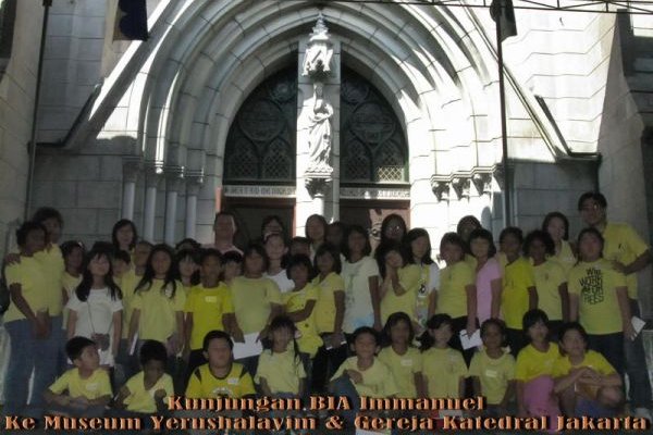 Senangnya Anak-anak Bina Iman Immanuel Di Museum Dan Gereja Katedral Jakarta