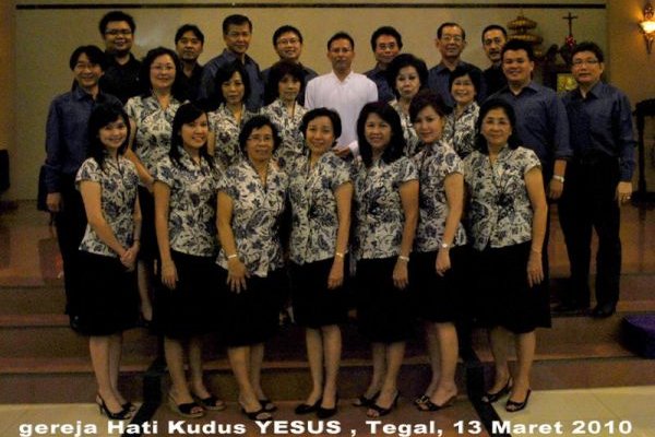 PS Gregorius Agung MBK Di Gereja Hati Kudus Tegal