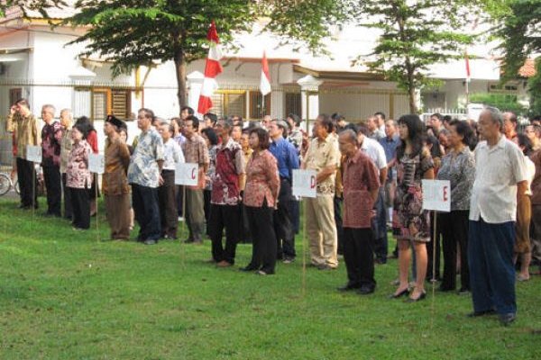 Warga Wilayah VIII HUT Kemerdekaan RI, Disiarkan Televisi