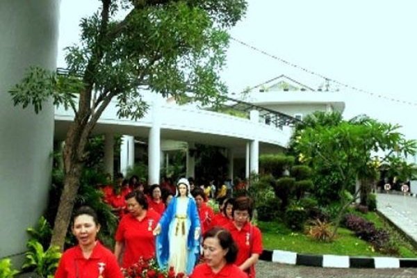 Penutupan Bulan Rosario Di Gereja MBK