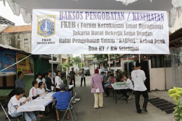 Baksos Pengobatan Gratis Lingkungan Sugiyopranoto 1 dan 2