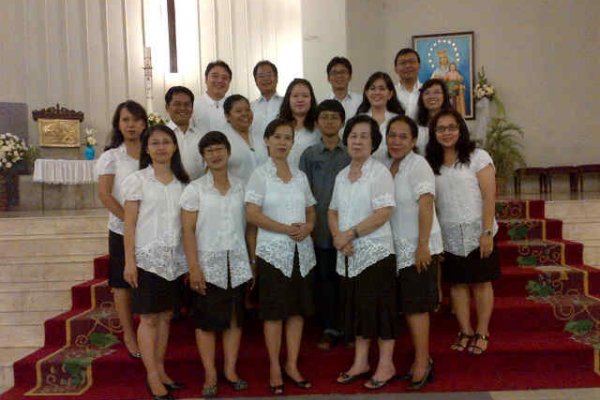 Koor Swara Antonius dan Tahun OMK MBK 2014