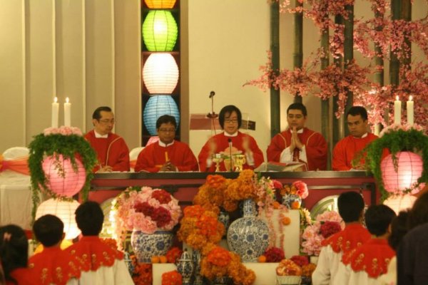 Misa Perayaan Syukur Imlek 2014