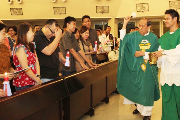 Misa Syukur HUP Bulan Oktober 2014