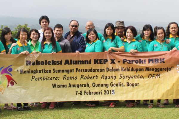 Rekoleksi Alumni KEP X