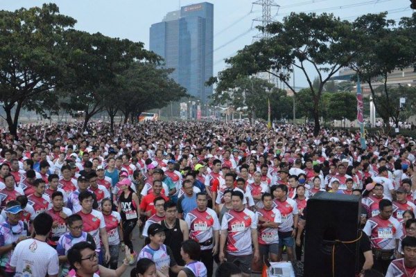 Bayi Hingga Lansia Ikut Joyful Run