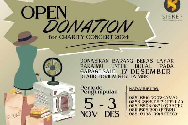 Garage Sale - Charity Concert 2024
