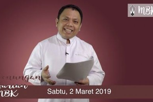 Sabtu, 2 Maret 2019