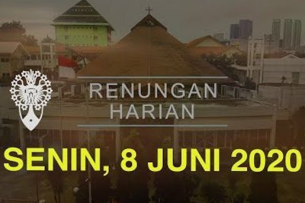 Senin, 8 Juni 2020