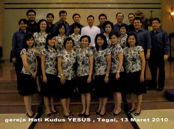 PS Gregorius Agung MBK Di Gereja Hati Kudus Tegal