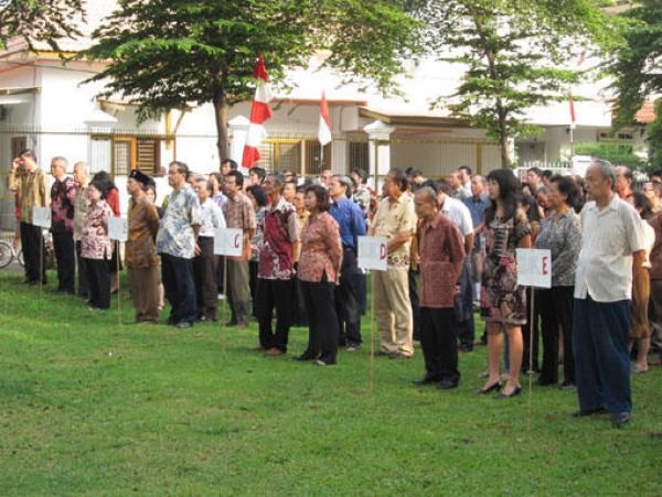 Warga Wilayah VIII HUT Kemerdekaan RI, Disiarkan Televisi