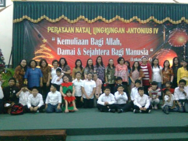 Natal Lingkungan Antonius 4