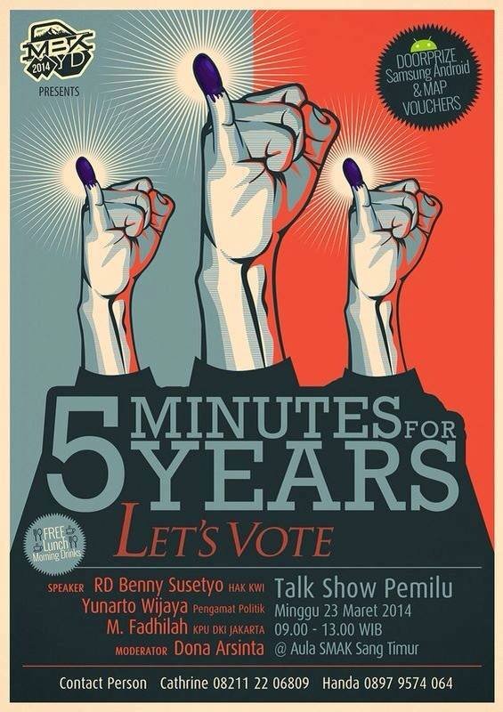 Talk Show Pemilu - 5 Minutes for 5 Years