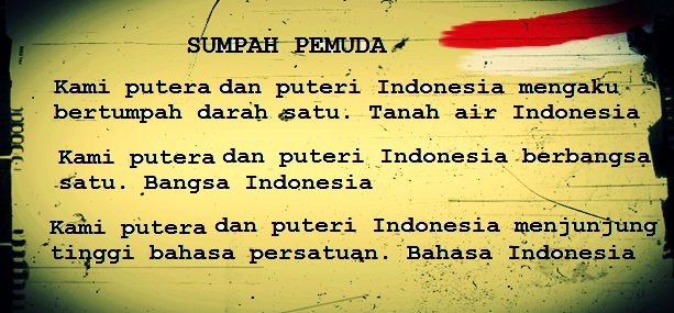 Ironi Sumpah Pemuda