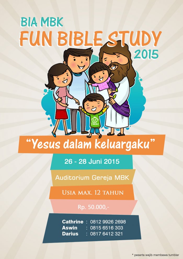 Fun Bible Study Indahnya Berbagi dan Bergandengan Tangan
