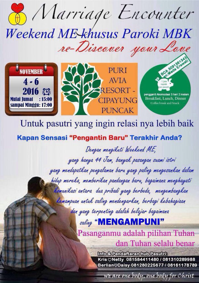 Weekend Marriage Encounter MBK