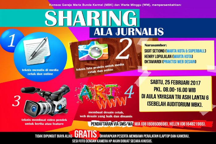 Sharing ala Jurnalis